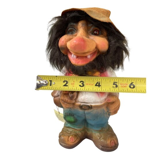 Erling Krage Norwegian One Eye Troll - Bergen Norway, Hand Crafted Folklore - Picture 10 of 16